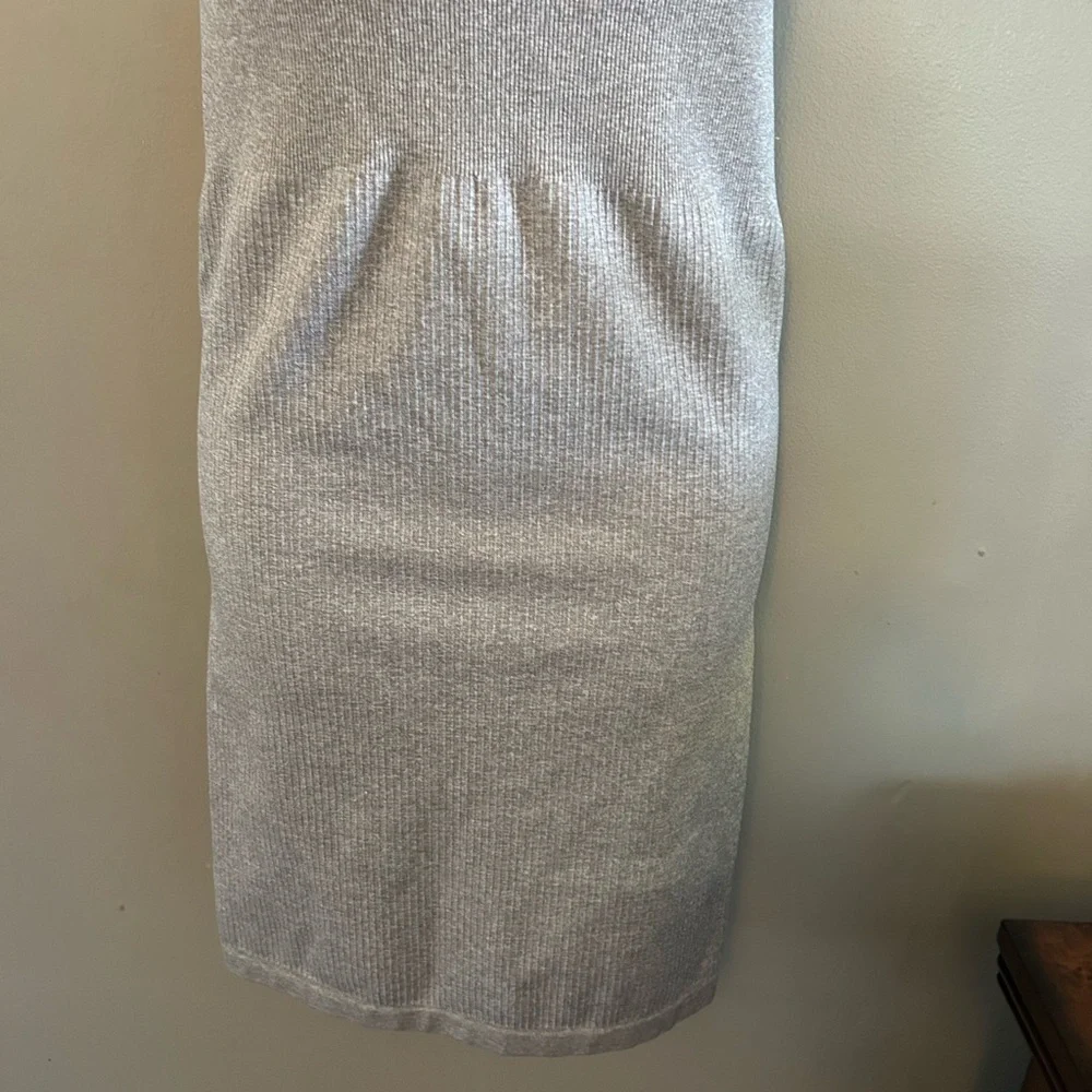 Balance Athletica dress - gray bodycon sleeveless active/athleisure - Picture 4 of 9